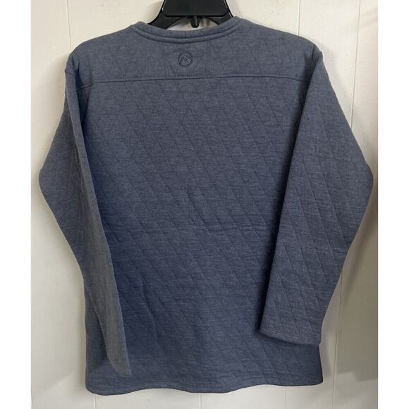 EUC Magellan Quilted Top Women’s XL Boyfriend Fit Outdoor Long Sleeve Light Blue - Picture 4 of 7